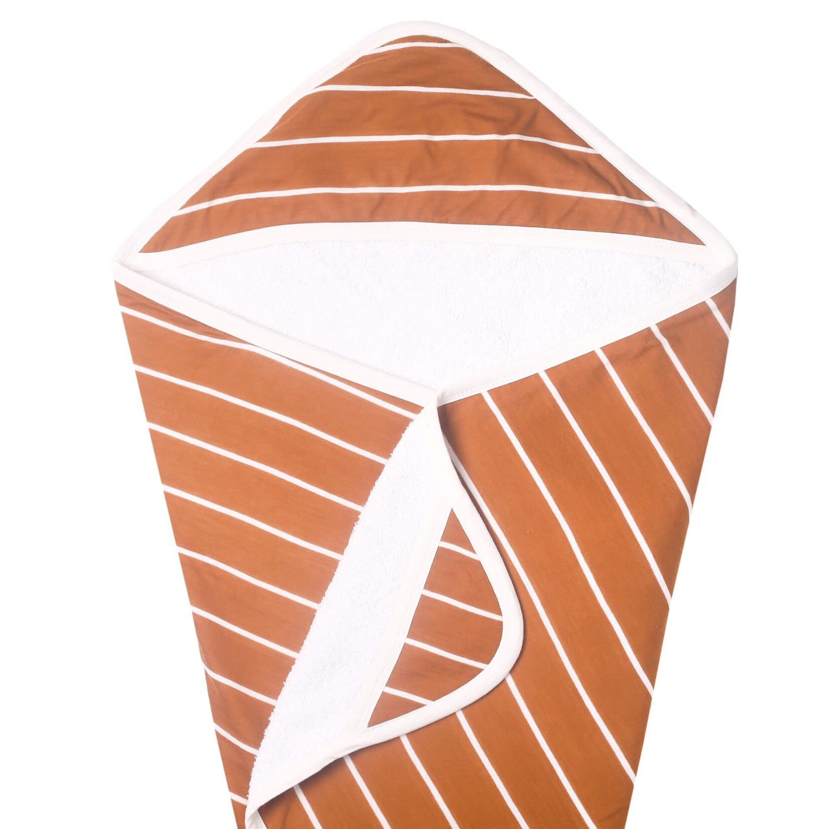Copper Pearl Premium Baby Knit Hooded Towel - Camel