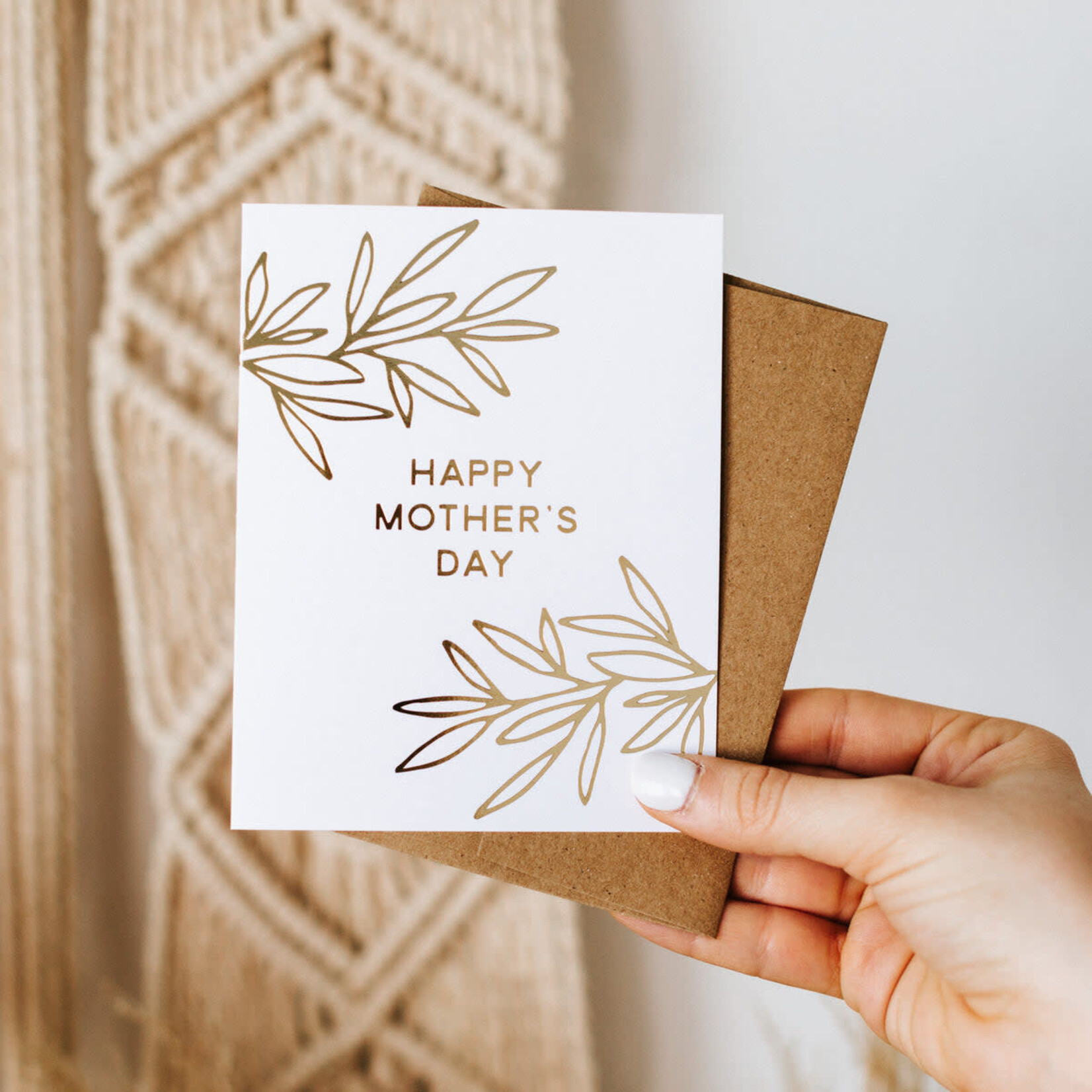 Greeting Card Happy Mother's Day Foil