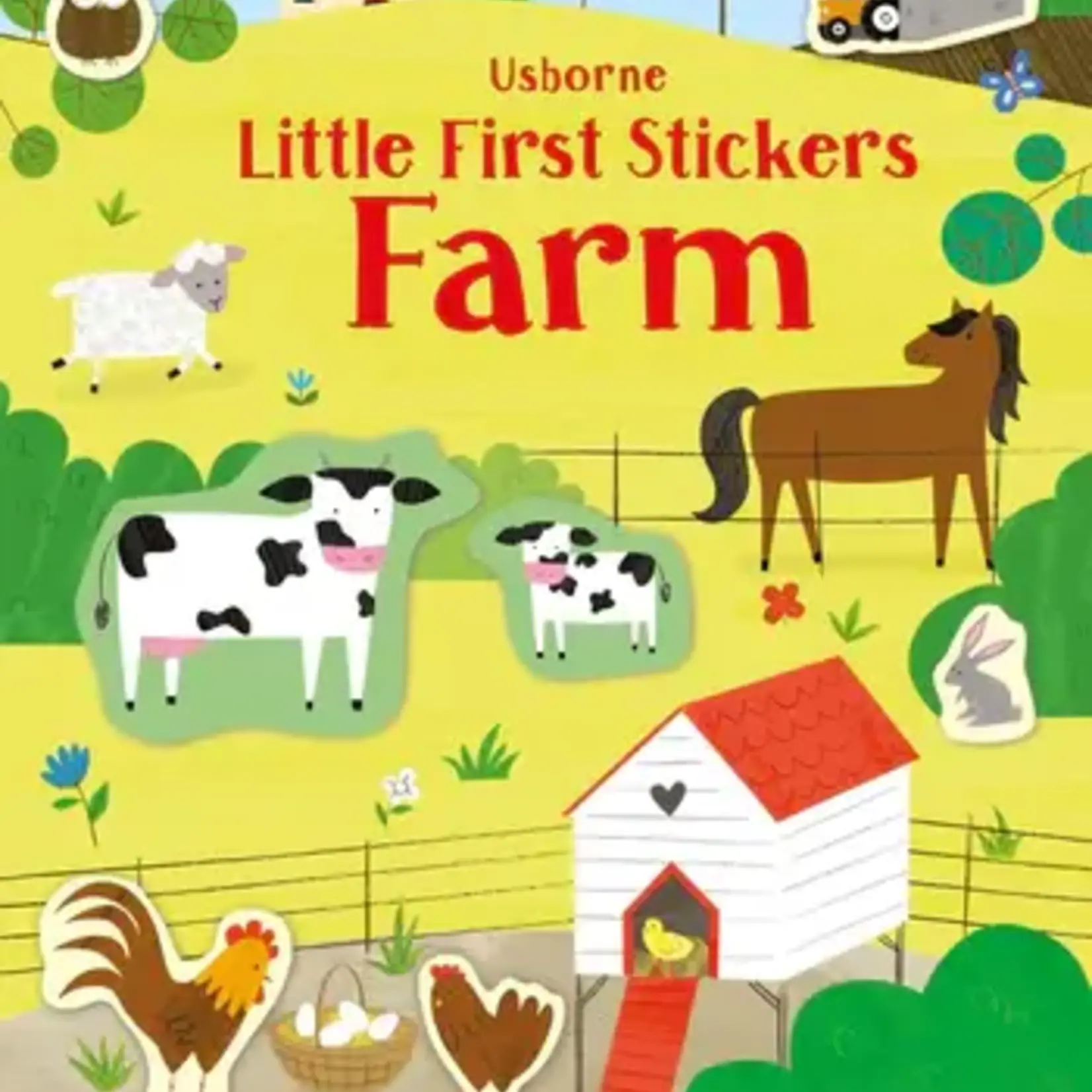 Usborne Little First Stickers Farm