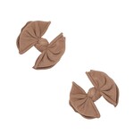 Baby Bling Bows 2PK BABY FAB CLIPS: latte