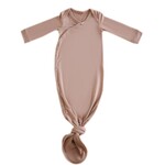 Copper Pearl Knotted Gown - Pecan