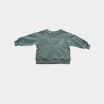 babysprouts clothing company Boxy Sweatshirt in Ski Mountain/Pine