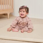 Quincy Mae Relaxed Fleece Jumpsuit - Snow Star