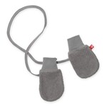 Zutano Cozie Fleece Mitten - Gray