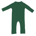 Kyte Baby Zippered Romper in Forest