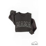 Oat Collective Sweatshirt - Mama Puff Print Black