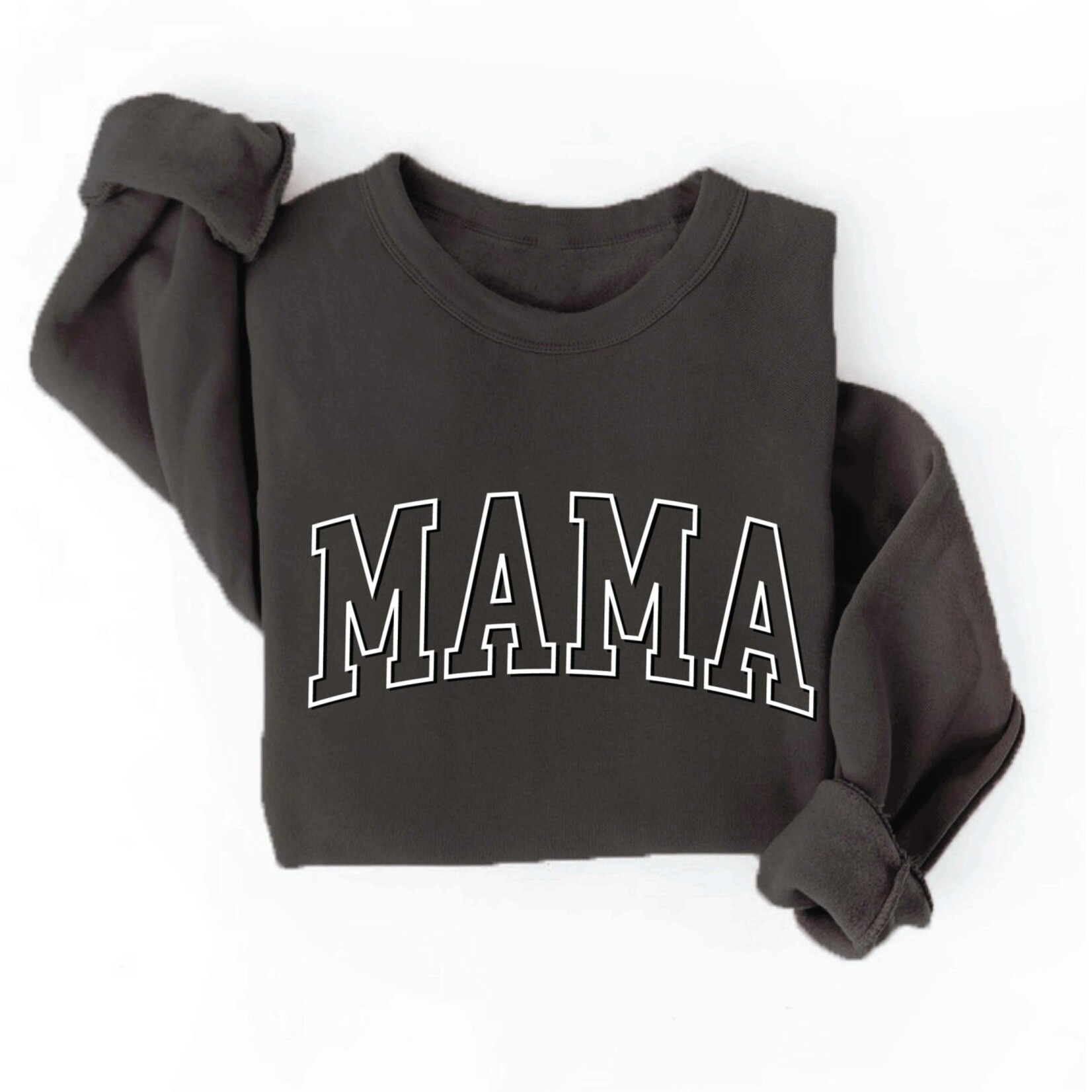 Oat Collective Sweatshirt | Mama Puff Print | Black