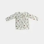 babysprouts clothing company Boy's Henley Shirt in Ski