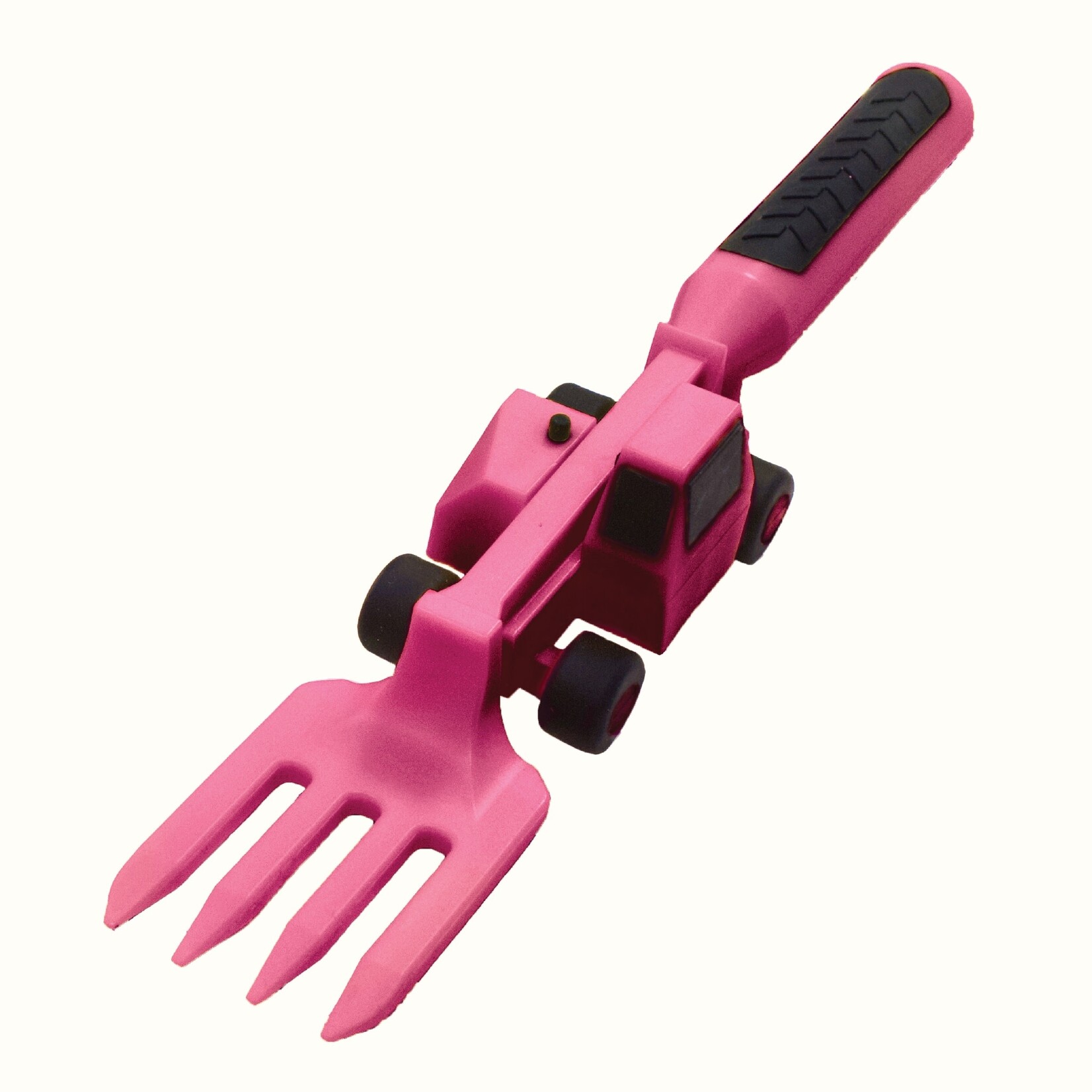 Constructive Eating Construction Fork Pink