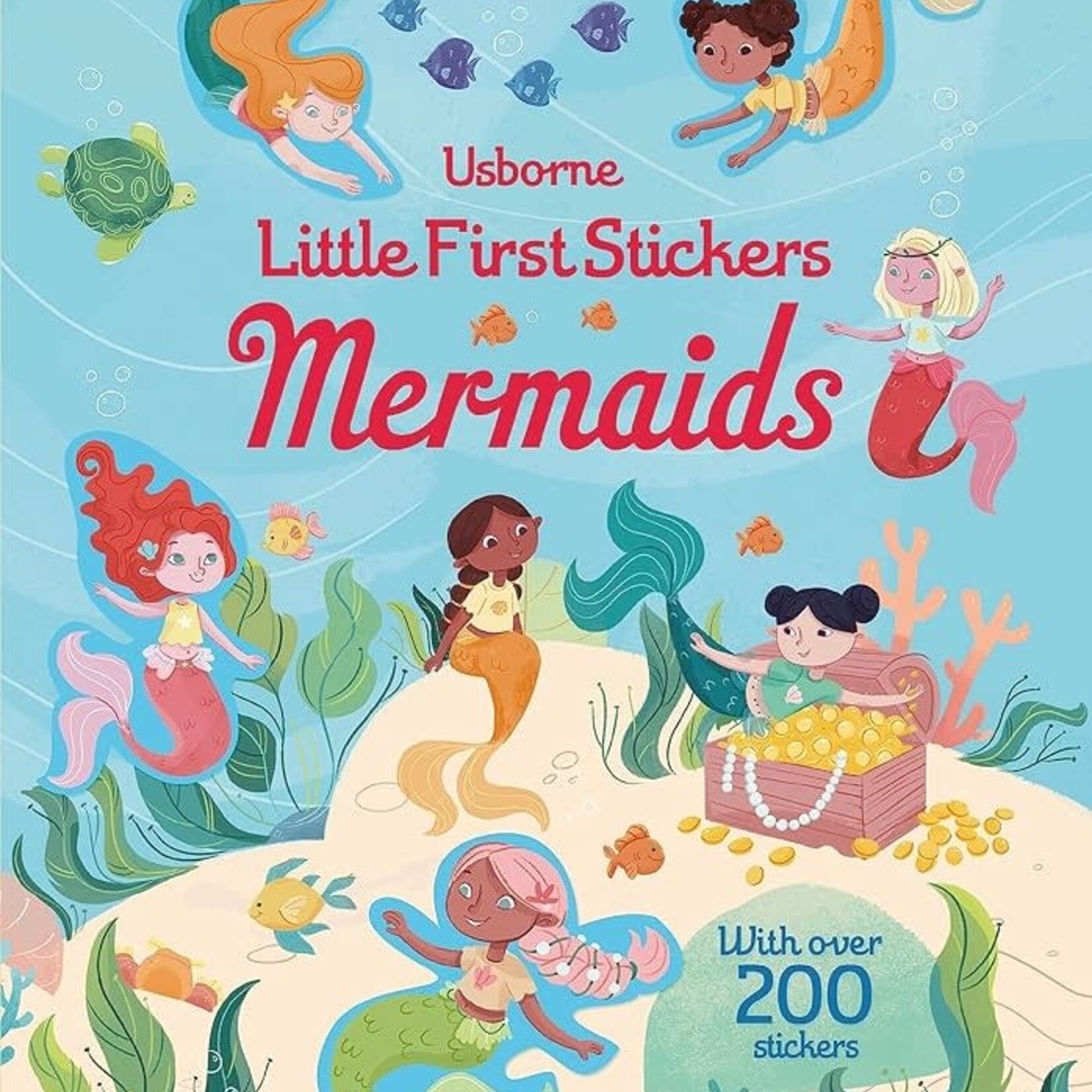 Usborne Little First Stickers Mermaids