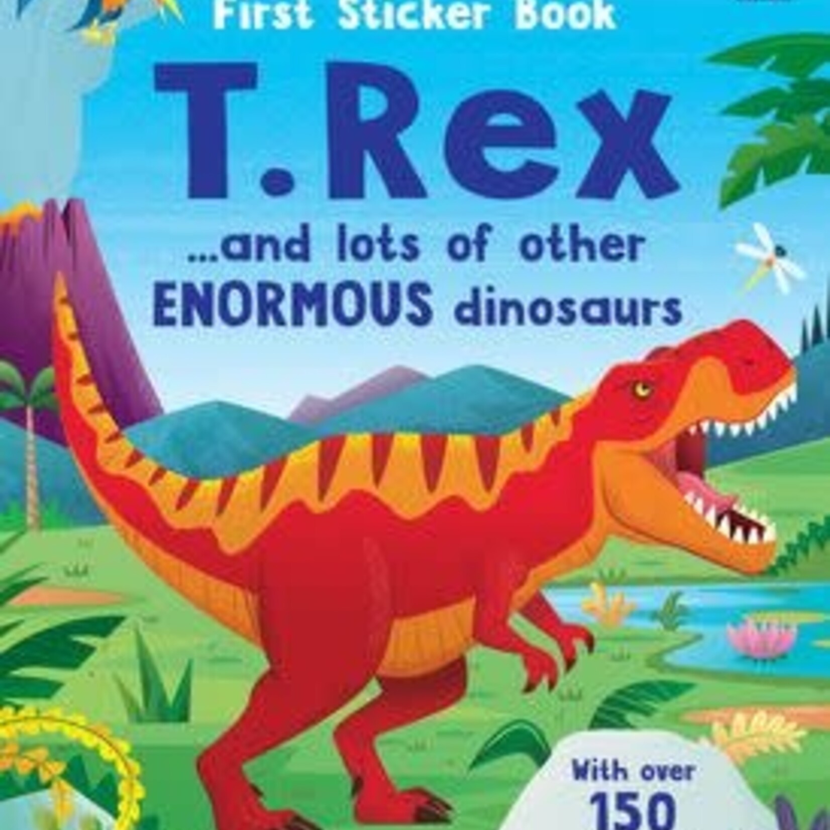 Usborne First Sticker Book T Rex