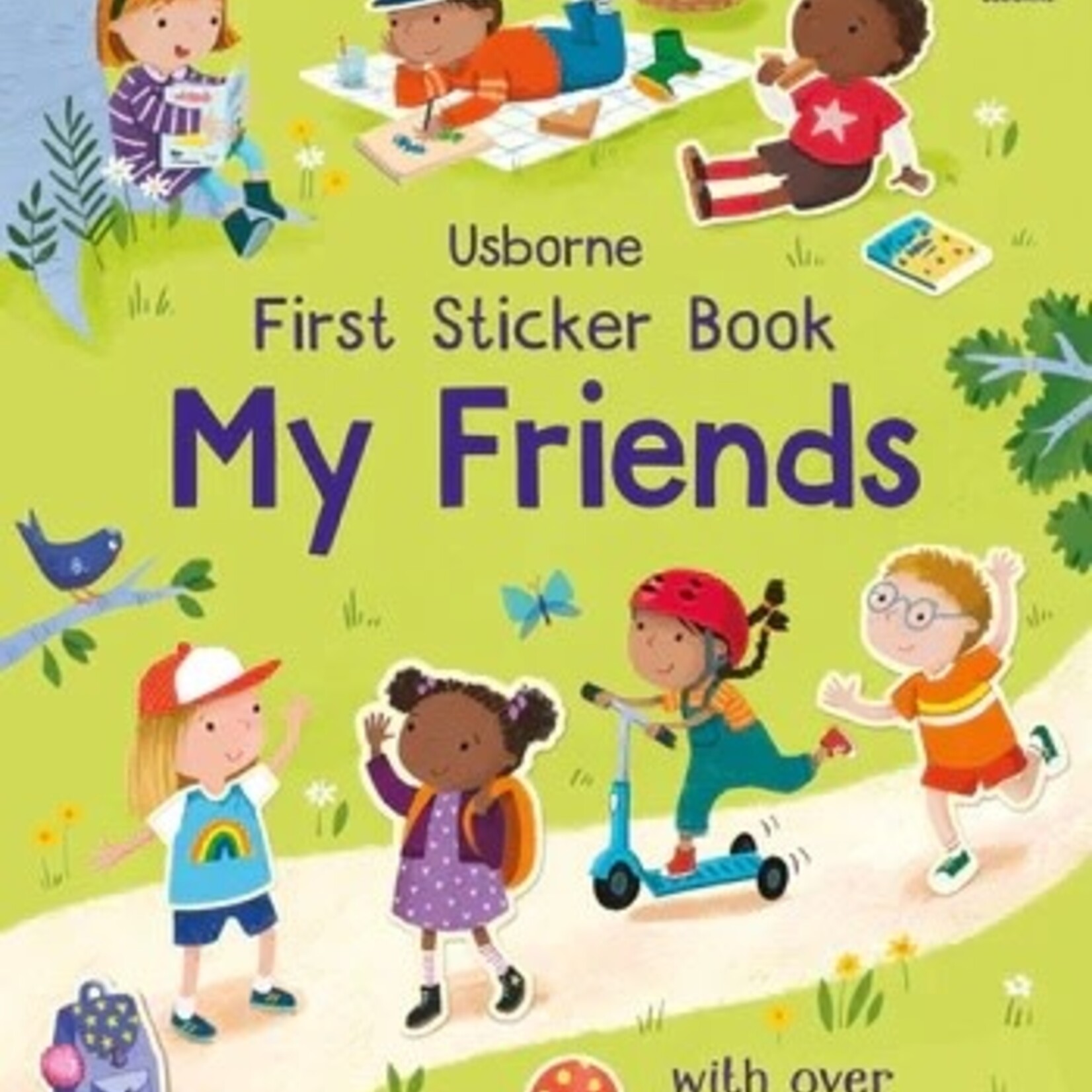 Usborne First Sticker Book My Friends