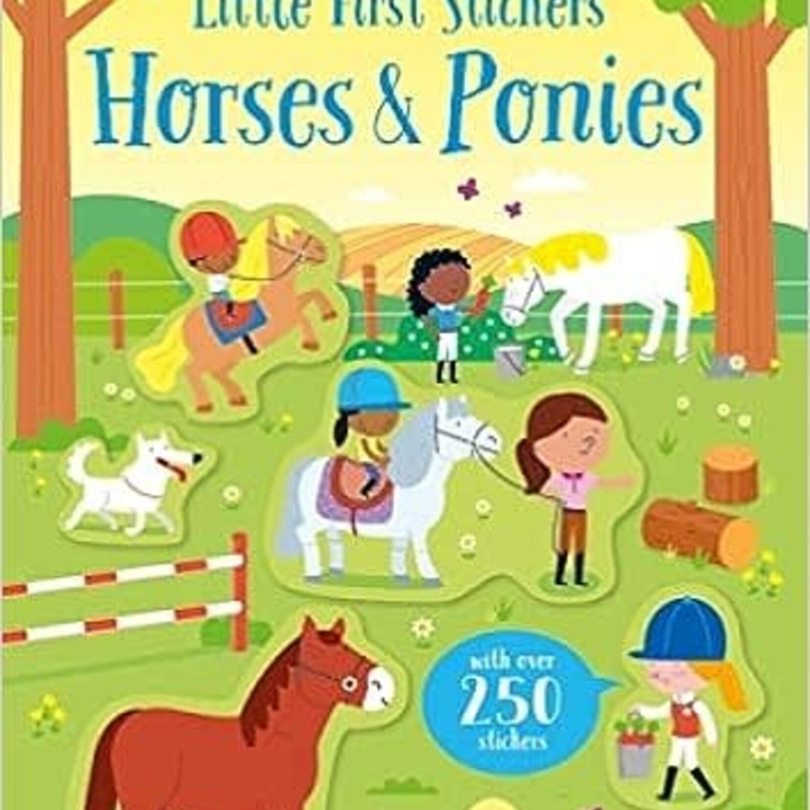 Usborne Little First Stickers Horses & Ponies