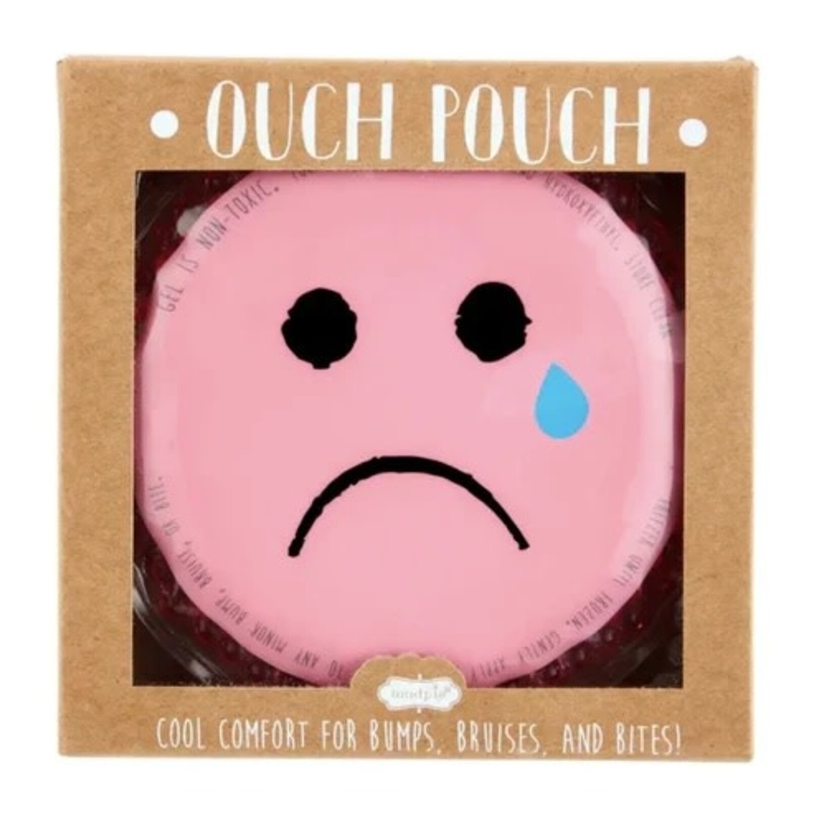 Mud Pie Pink Emotion Ouch Pouch Ice Pack