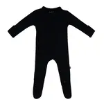 Kyte Baby Zippered Footie in Midnight Ribbed