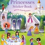 Usborne Princesses Sticker Book ( with lots of sparkly stickers )