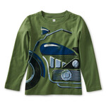 Tea Collection Motorcycle Graphic Tee - Stem