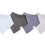 Copper Pearl Baby Bandana Bibs - Lennon Set - 4 pack