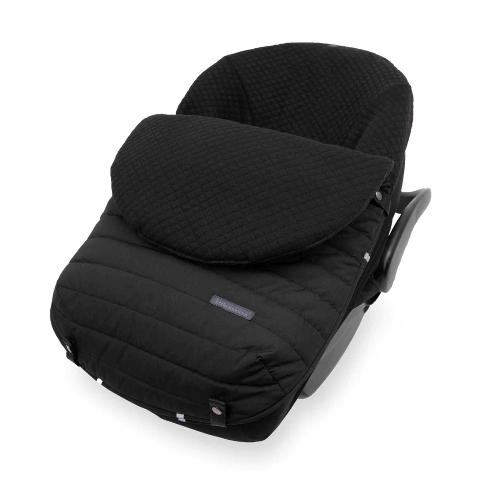 Little Unicorn Universal Infant Car Seat Cover Footmuff - Black