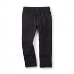 Tea Collection French Terry Playwear Pants - Jet Black