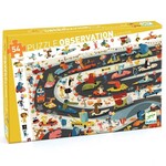 Djeco Observation Automobile Rally Puzzle 54pc