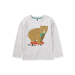 Tea Collection Skatin Bear Graphic Tee