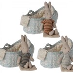 Maileg Rabbit in Carry Cot, Micro