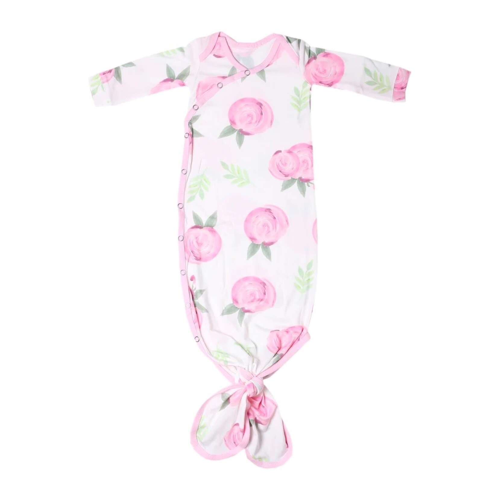 Copper Pearl Newborn Knotted Gown - Grace