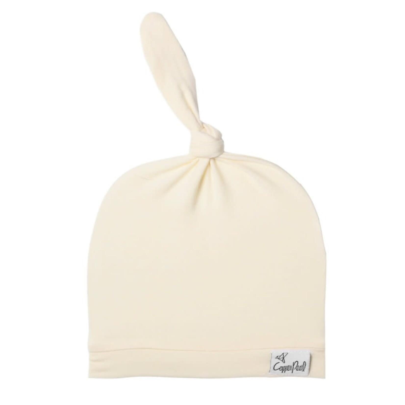 Copper Pearl Top Knot Hat 0-4M - Yuma