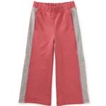 Tea Collection Side Stripe Pocket Flare Pants Pomme Size 8Y