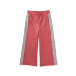 Tea Collection Side Stripe Packet Flare Pants Pomme Size 8Y