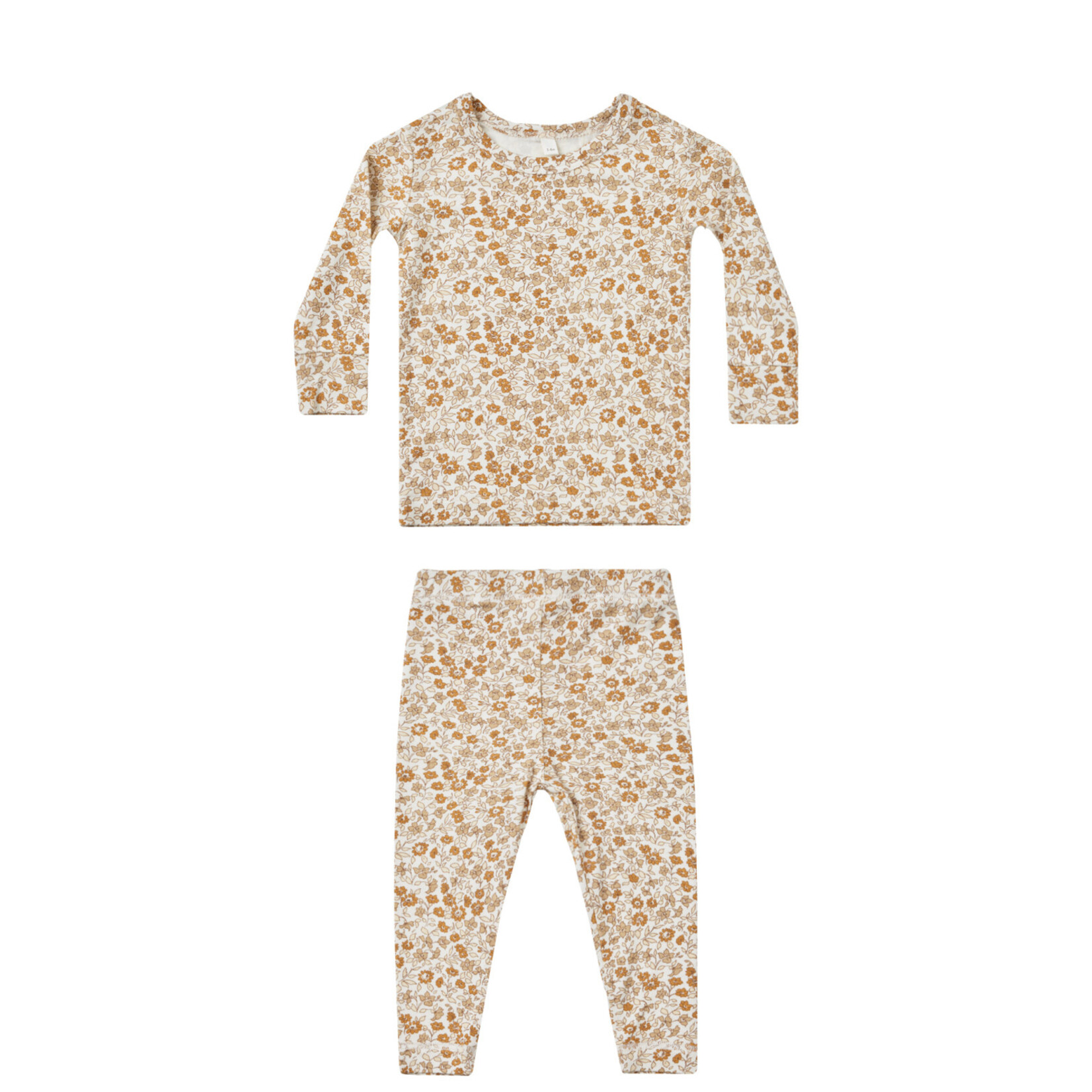 Quincy Mae Bamboo Pajama Set - Marigold
