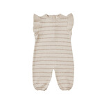 Quincy Mae Mira Knit Romper - Heathered Oat