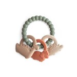Mushie & Co Dino Teething Ring