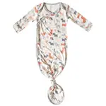 Copper Pearl Newborn Knotted Gown - Rufus