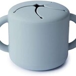 Mushie & Co Snack Cup, Powder Blue x