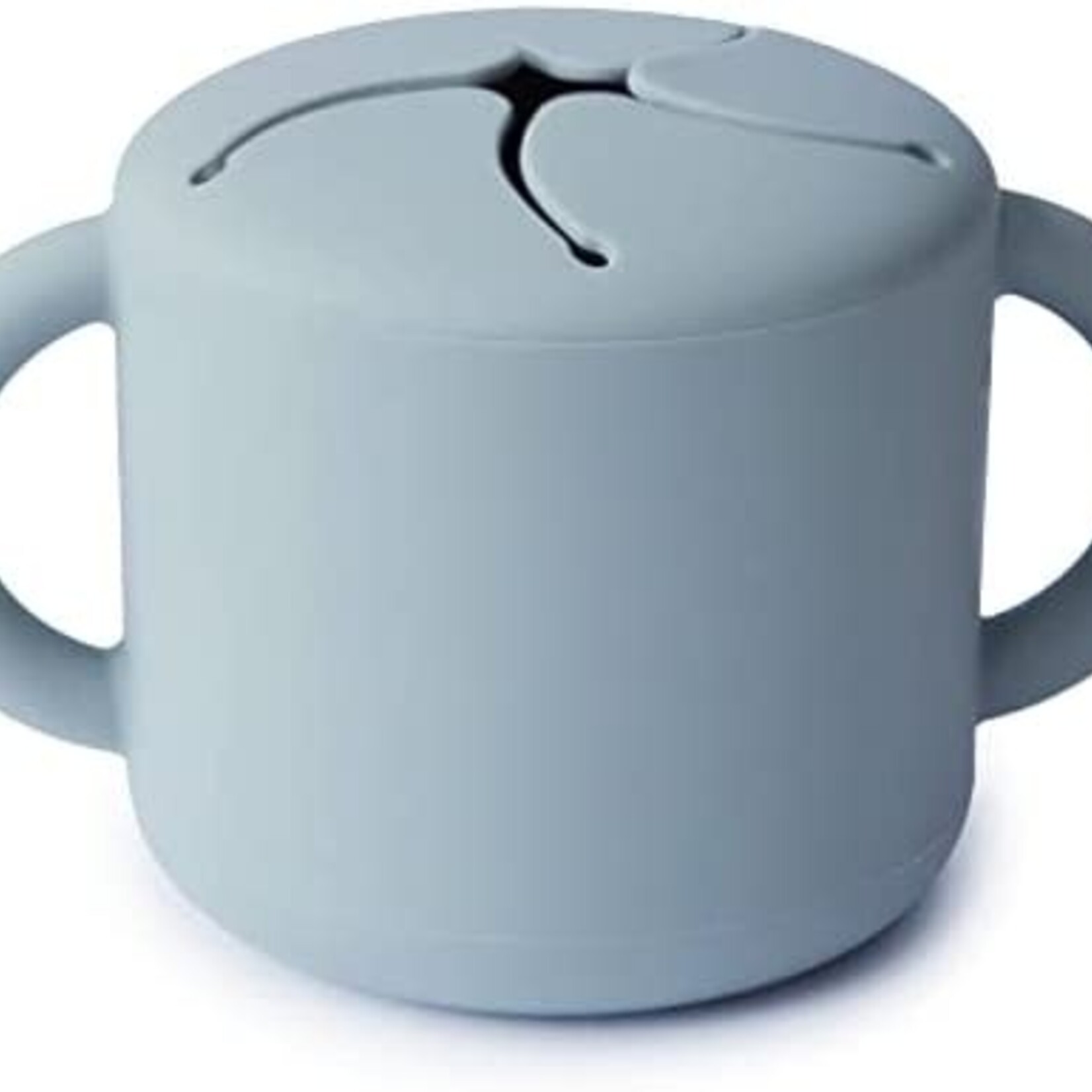 Mushie & Co Snack Cup, Powder Blue