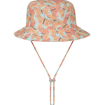 Millymook and Dozer Girls Reversible Bucket Hat - Tilda Mint Butterfly