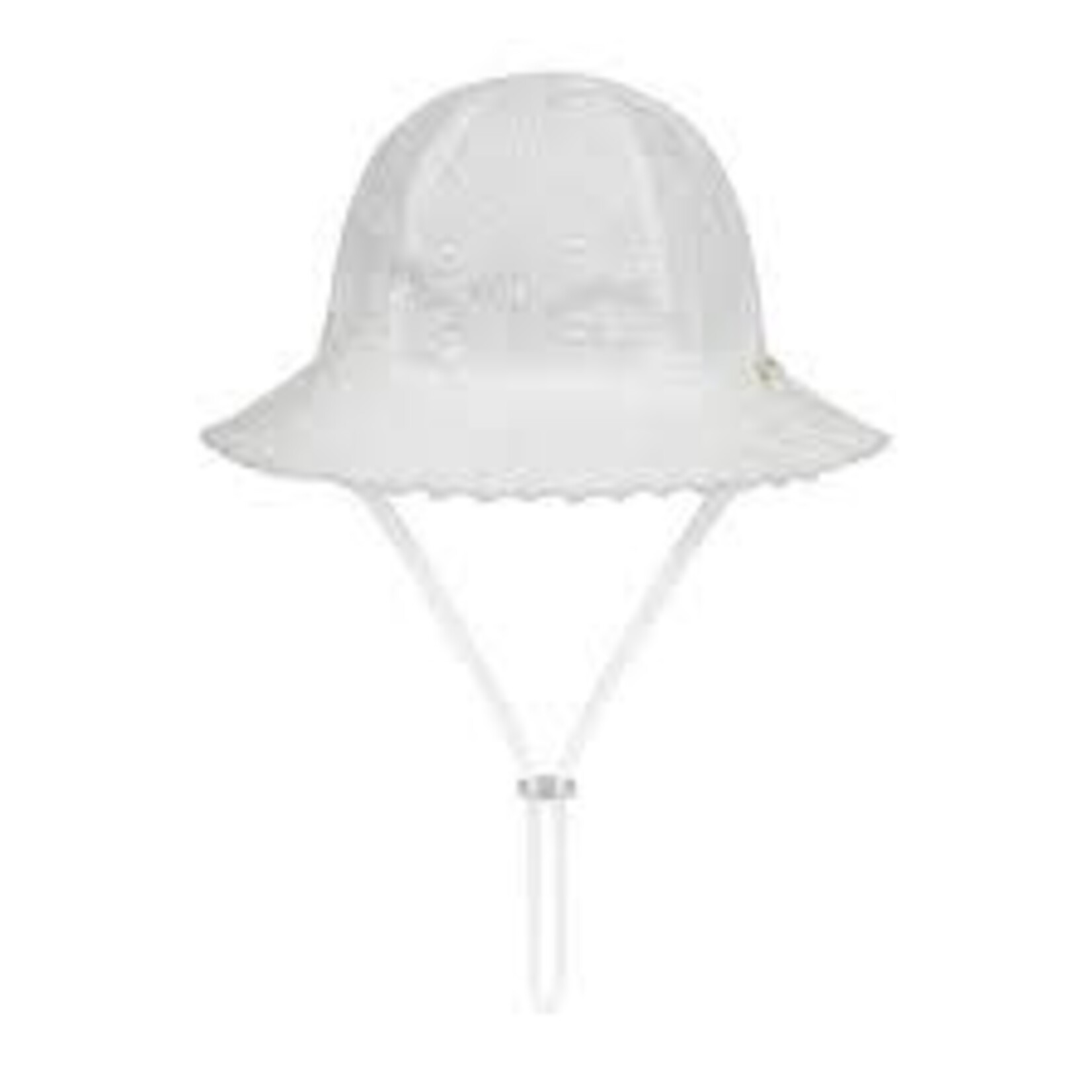 Millymook and Dozer Baby Girls Floppy Sun Hat - Harlow White S 0-12M