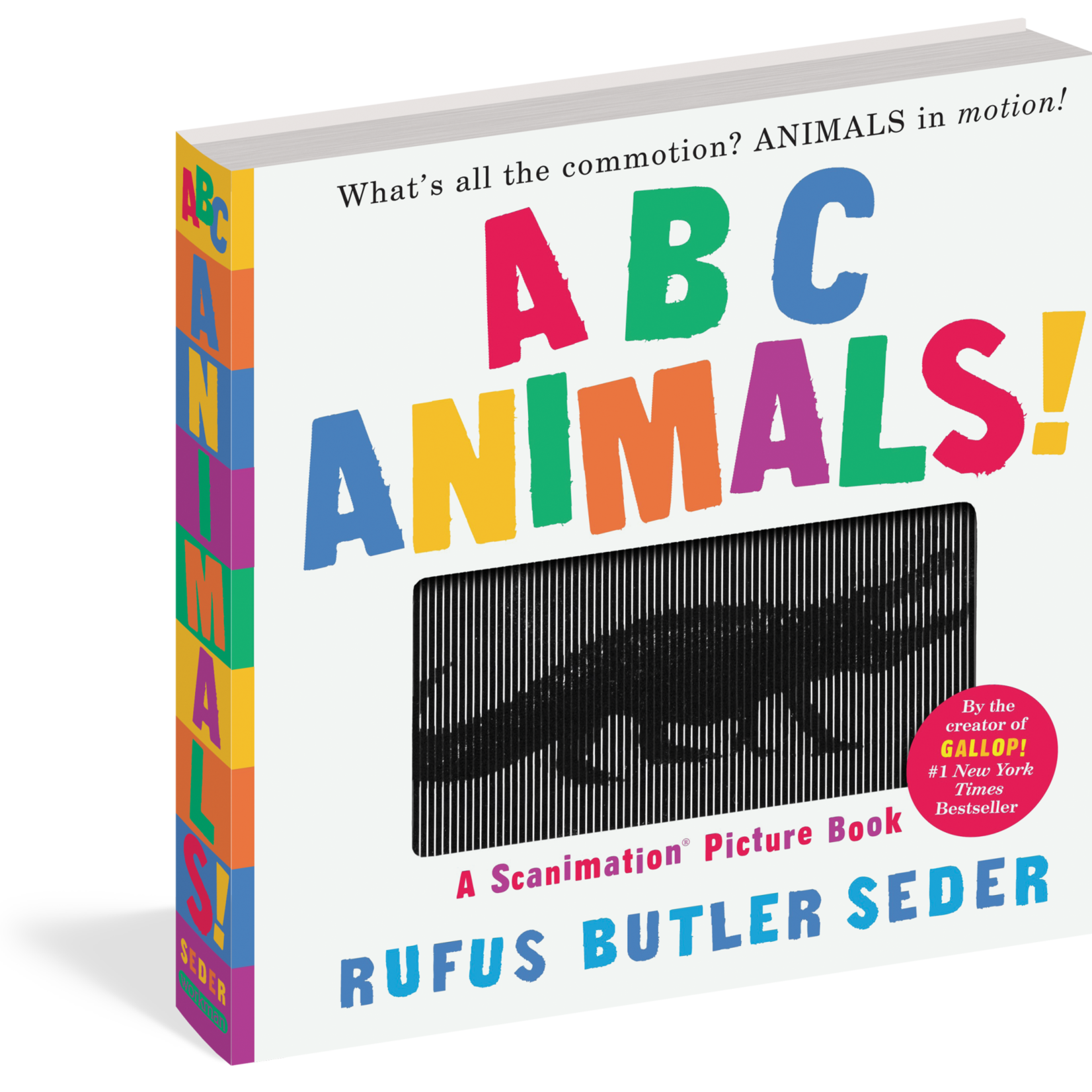 Hachette Book Group ABC Animals Scanimation Book
