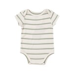 Angel Dear Bodysuit S/S - Desert Sage Stripe