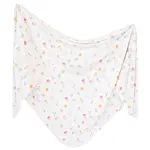 Copper Pearl Knit Swaddle Blanket - Mabel