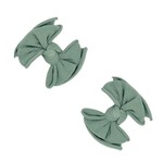 Baby Bling Bows 2PK BABY FAB CLIPS: Sage