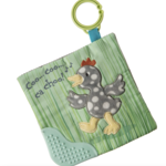 Mary Meyer Crinkle Teether Toy - Rocky Chicken