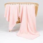 Lou Lou and Company Chenille Blanket Blush Pink (45x45)