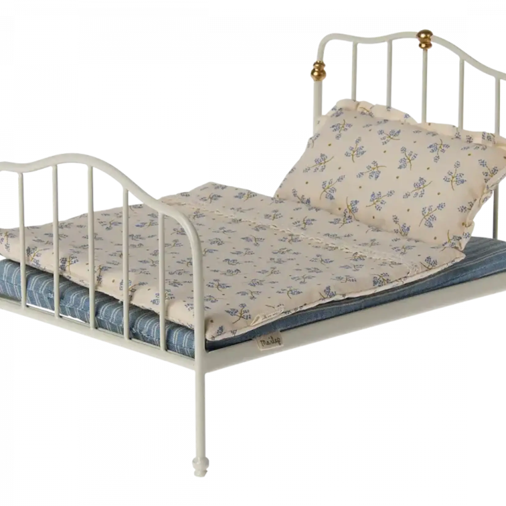 Maileg Bed, Parent Mouse - Off White