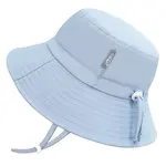 Jan & Jul Light Blue Cotton Bucket Hat