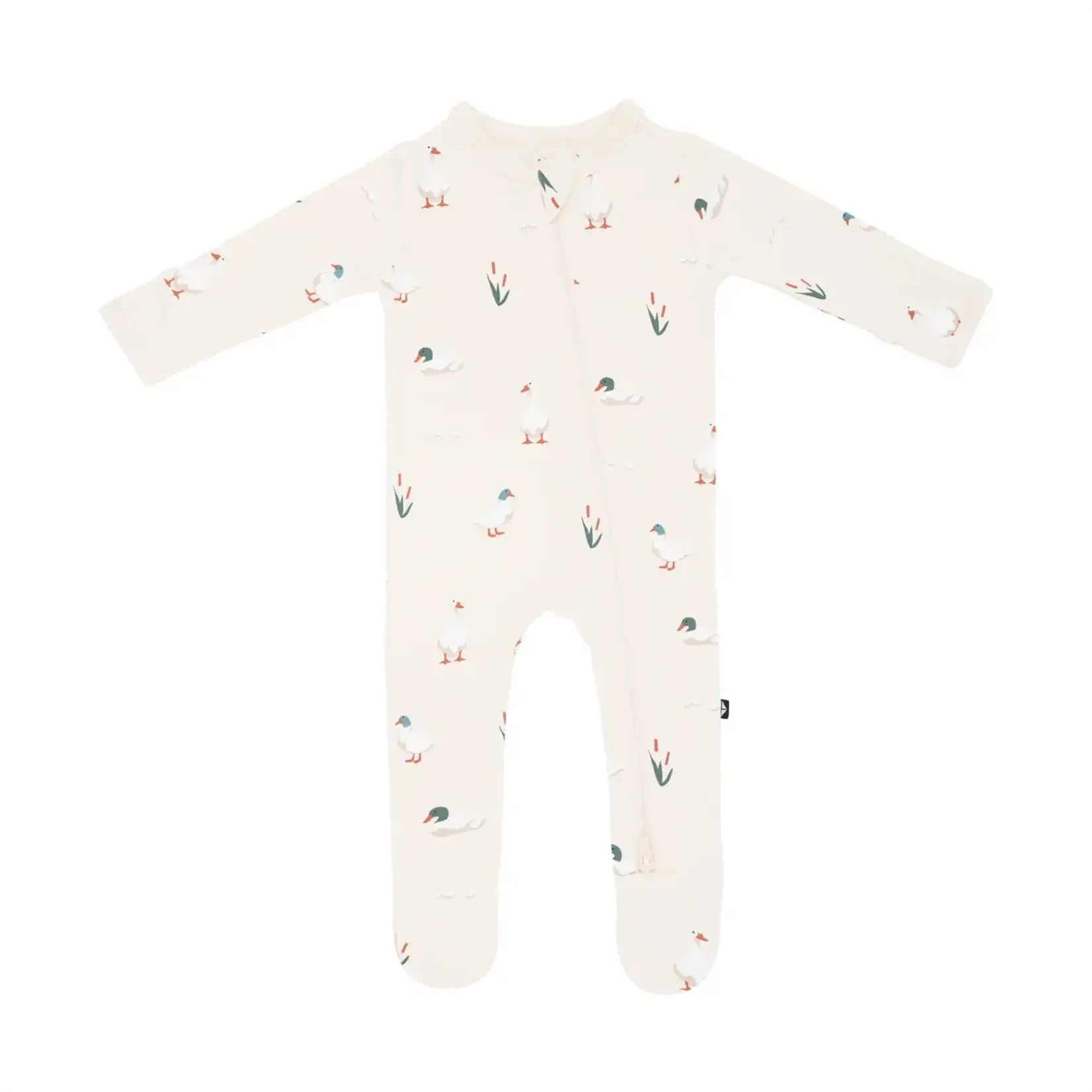 Kyte Baby Zippered Footie in Duck