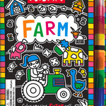 House of Marbles Farm Fuzzy Art and Pen