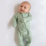 Dreamland Baby Infant Bamboo Pajamas - Sage